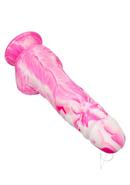 Twisted Love Twisted Dong Silicone Bendable Dildo - Pink