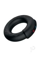 Cockpower Heat Up Rechargeable Silicone Cock Ring - Black