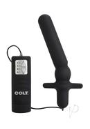 Colt Power Anal-t Vibrating Butt Plug With Remote Control-...